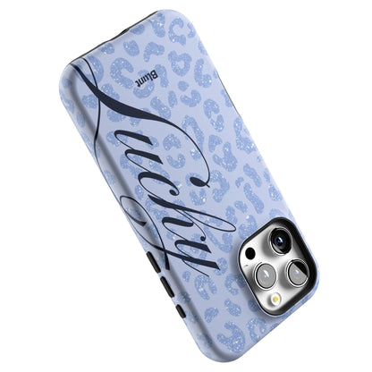 Blue Cheetah Lucky iPhone Case gallery - Iphone_16_Pro_Max_5