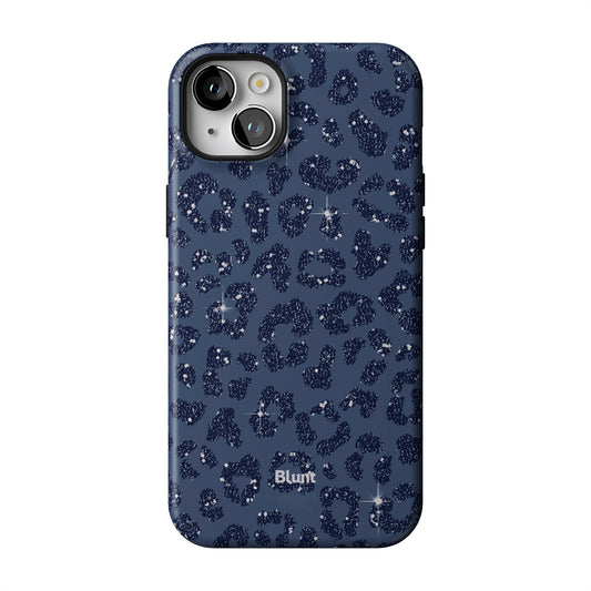 Blue Cheetah Print iPhone Case gallery - Iphone_14_Mini_Air_Plus_1