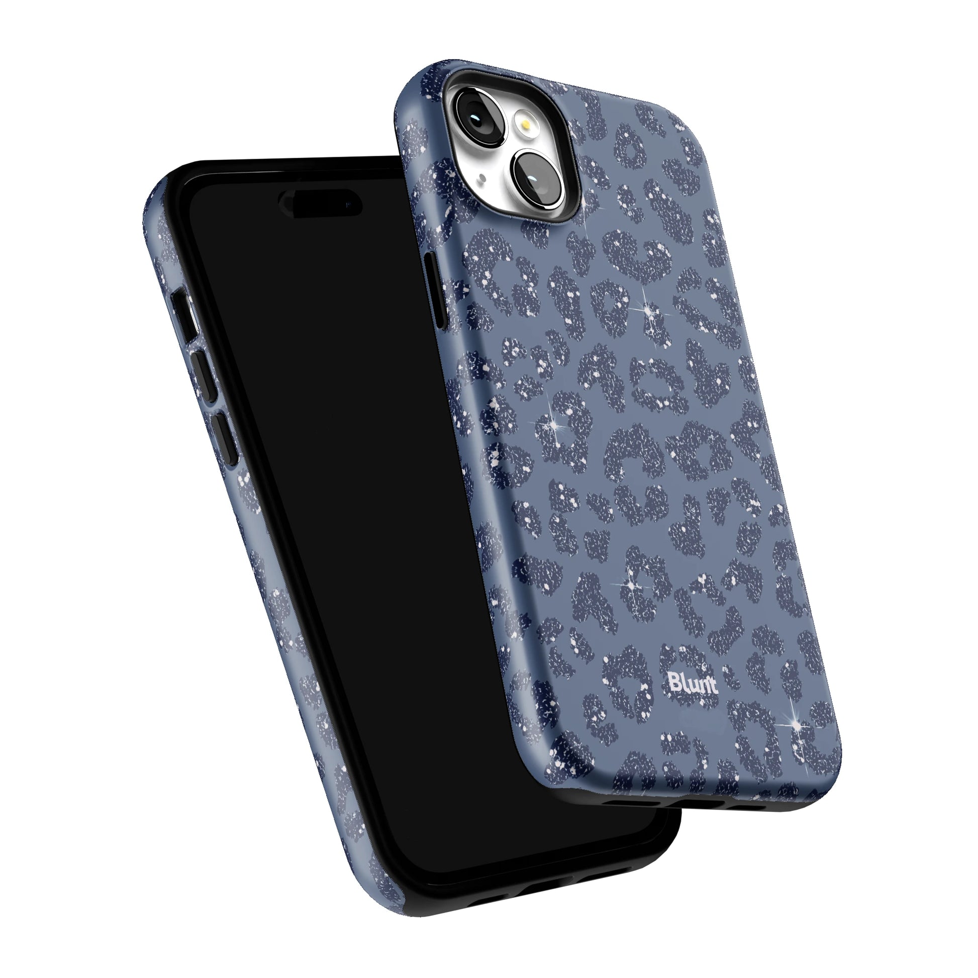 Blue Cheetah Print iPhone Case gallery - Iphone_14_Mini_Air_Plus_6