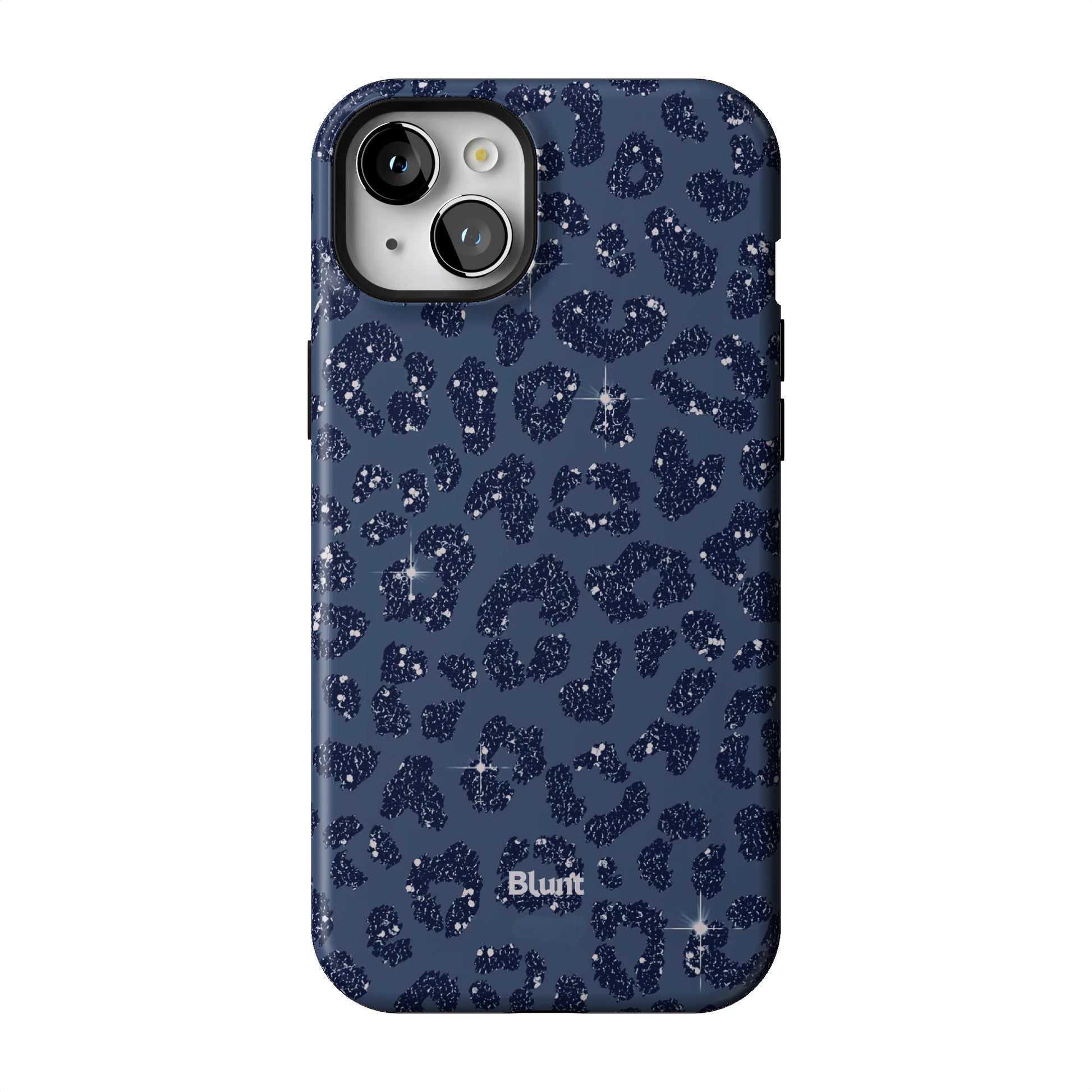 Blue Cheetah Print iPhone Case gallery - Iphone_15_Mini_Air_Plus_1