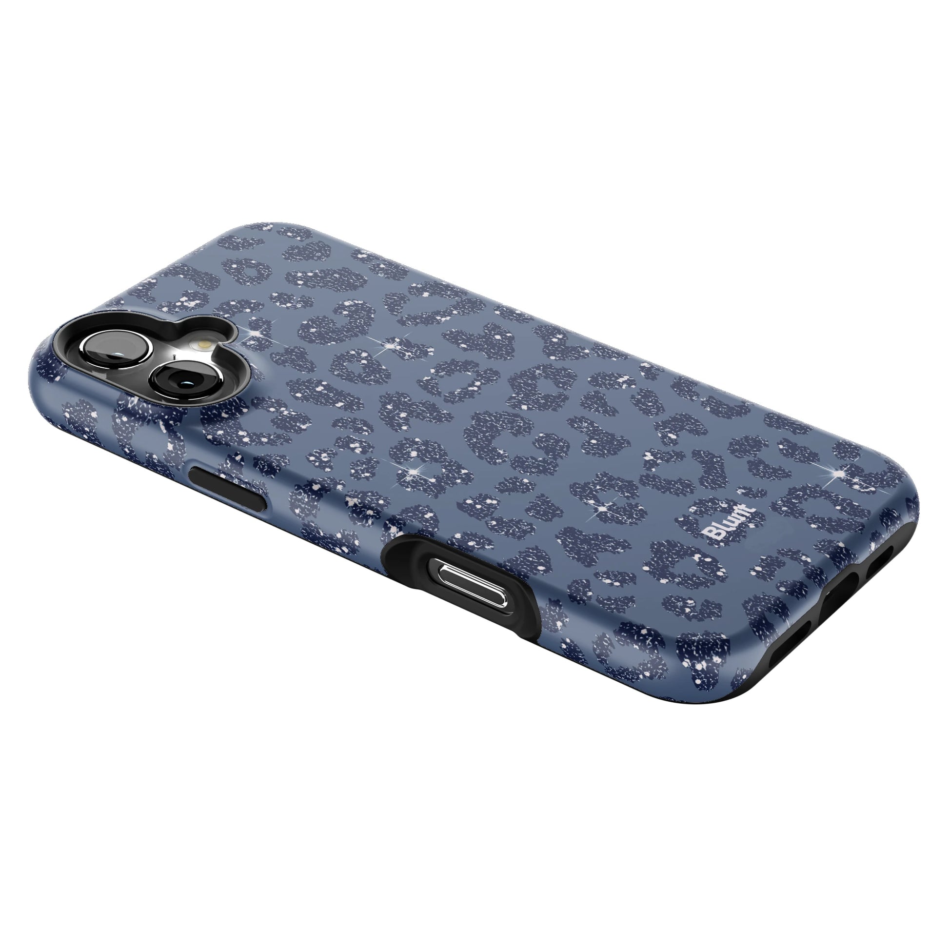Blue Cheetah Print iPhone Case gallery - Iphone_16_Mini_Air_Plus_2