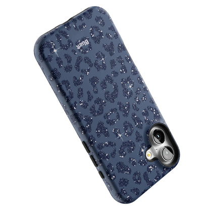Blue Cheetah Print iPhone Case gallery - Iphone_16_Mini_Air_Plus_5
