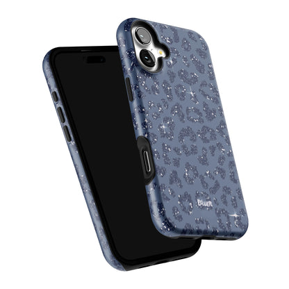 Blue Cheetah Print iPhone Case gallery - Iphone_16_Mini_Air_Plus_6