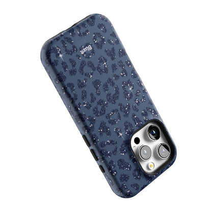 Blue Cheetah Print iPhone Case gallery - Iphone_16_Pro_5
