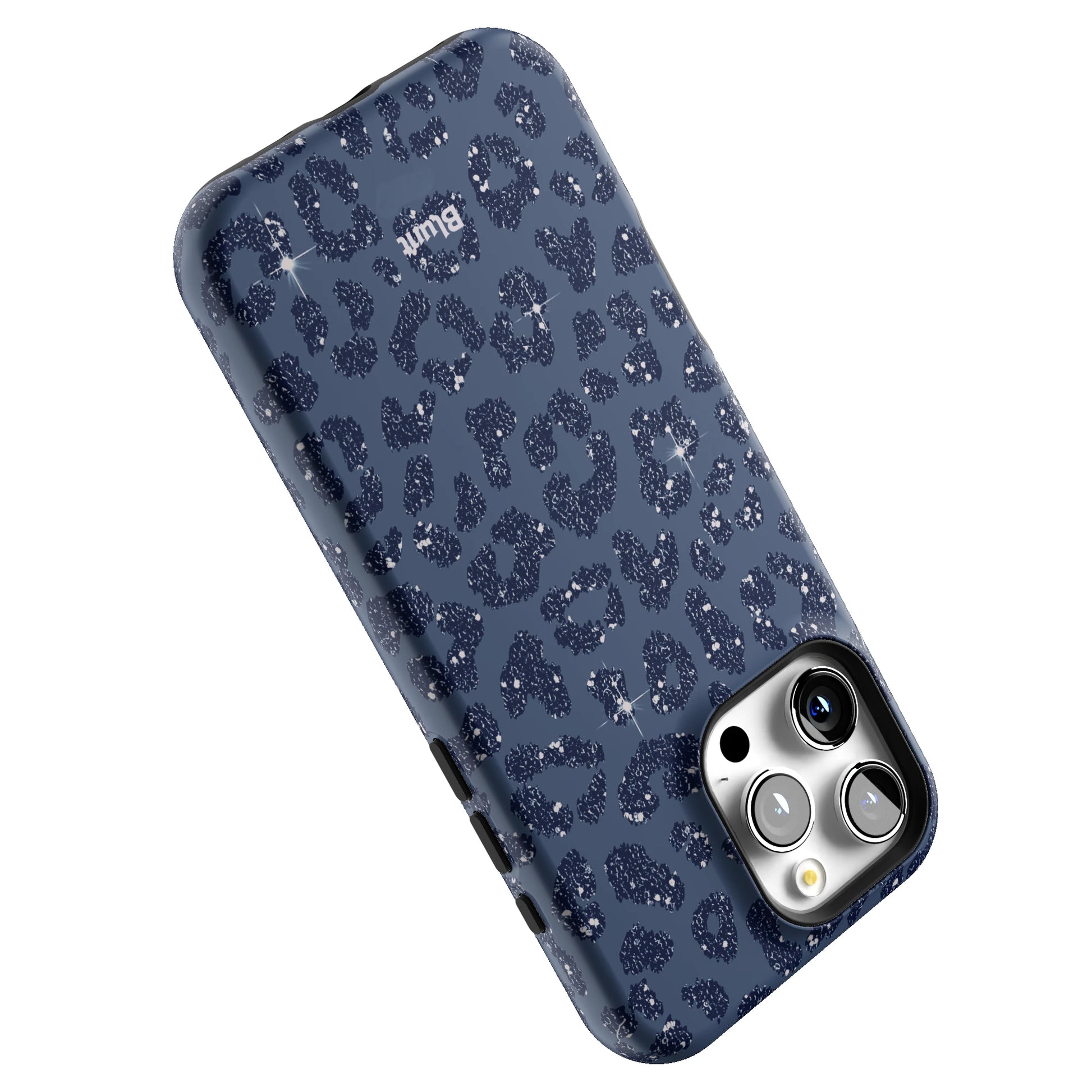 Blue Cheetah Print iPhone Case gallery - Iphone_16_Pro_Max_5