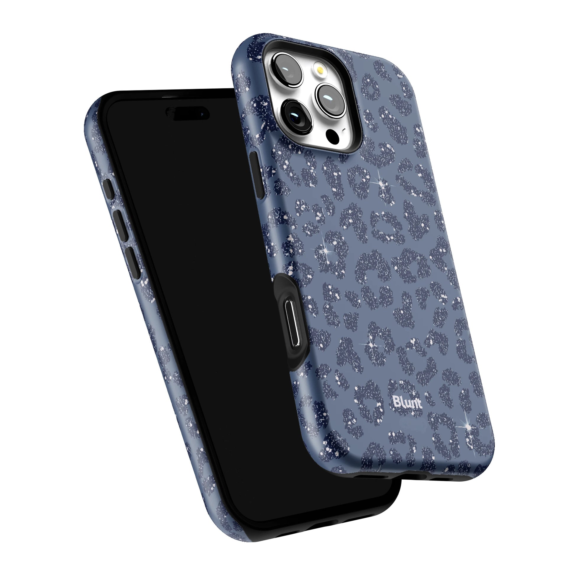 Blue Cheetah Print iPhone Case gallery - Iphone_16_Pro_Max_6