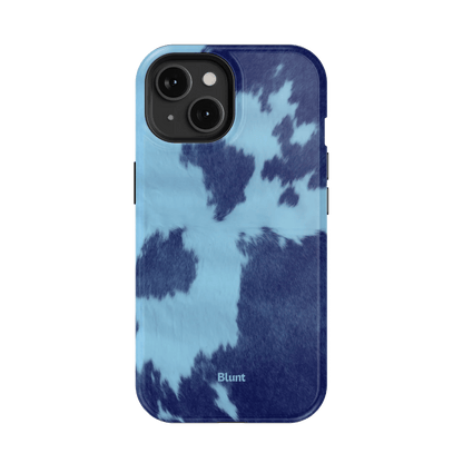 Blue Crow Print iPhone Case - Blunt Cases