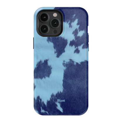 Blue Crow Print iPhone Case - Blunt Cases