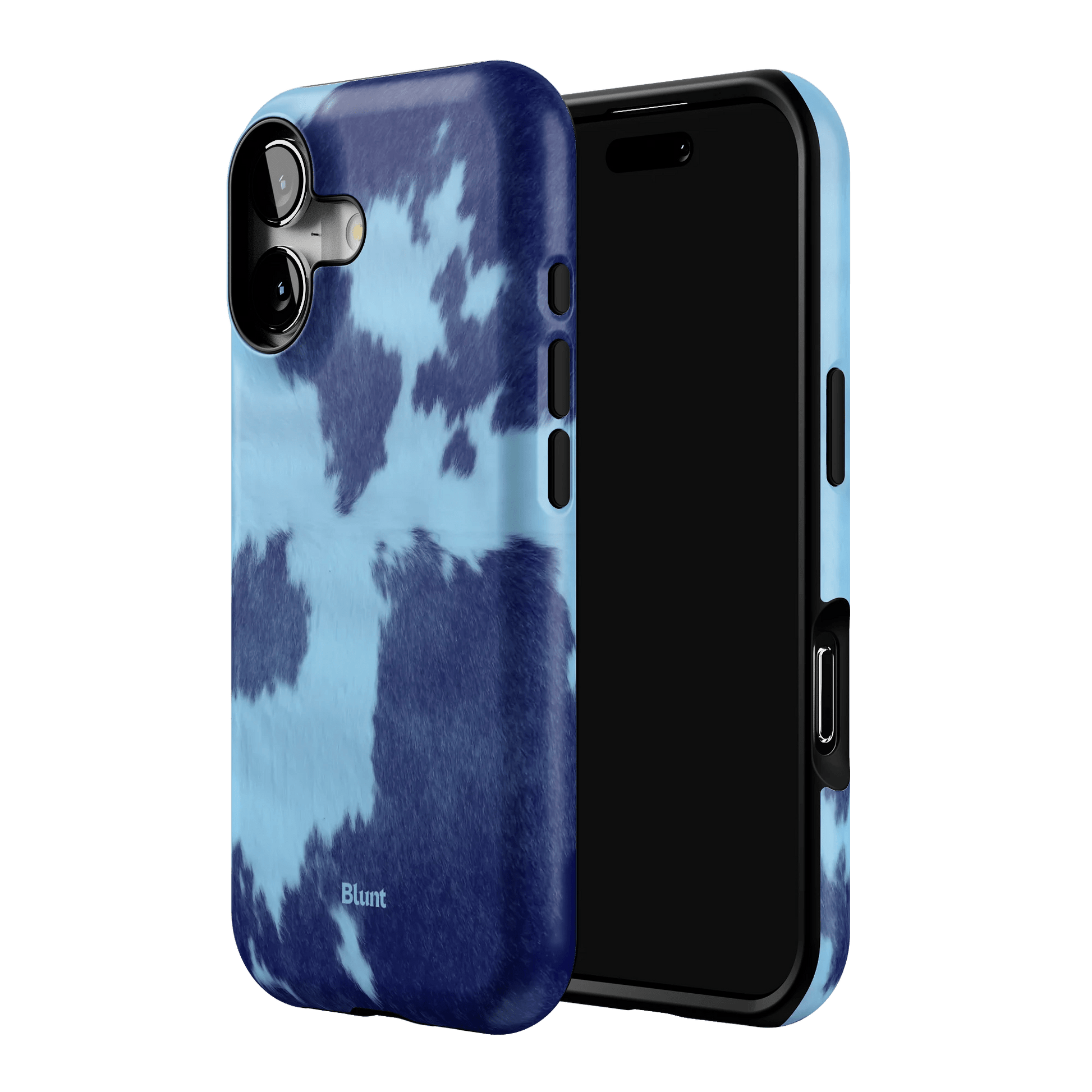 Blue Crow Print iPhone Case - Blunt Cases