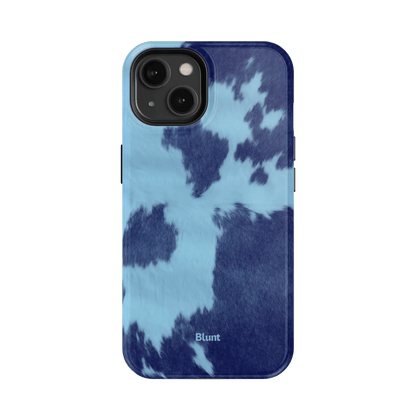 Blue Crow Print iPhone Case - Blunt Cases