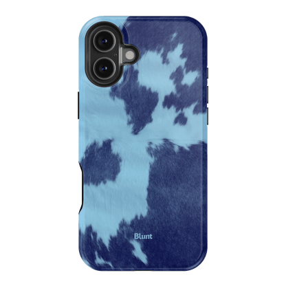 Blue Crow Print iPhone Case - Blunt Cases