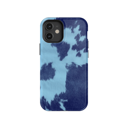 Blue Crow Print iPhone Case - Blunt Cases