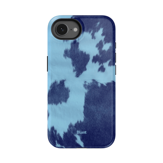 Blue Crow Print iPhone Case - Blunt Cases