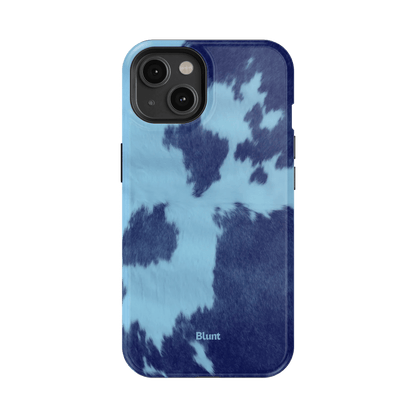 Blue Crow Print iPhone Case - Blunt Cases