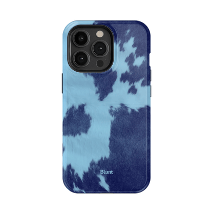 Blue Crow Print iPhone Case - Blunt Cases