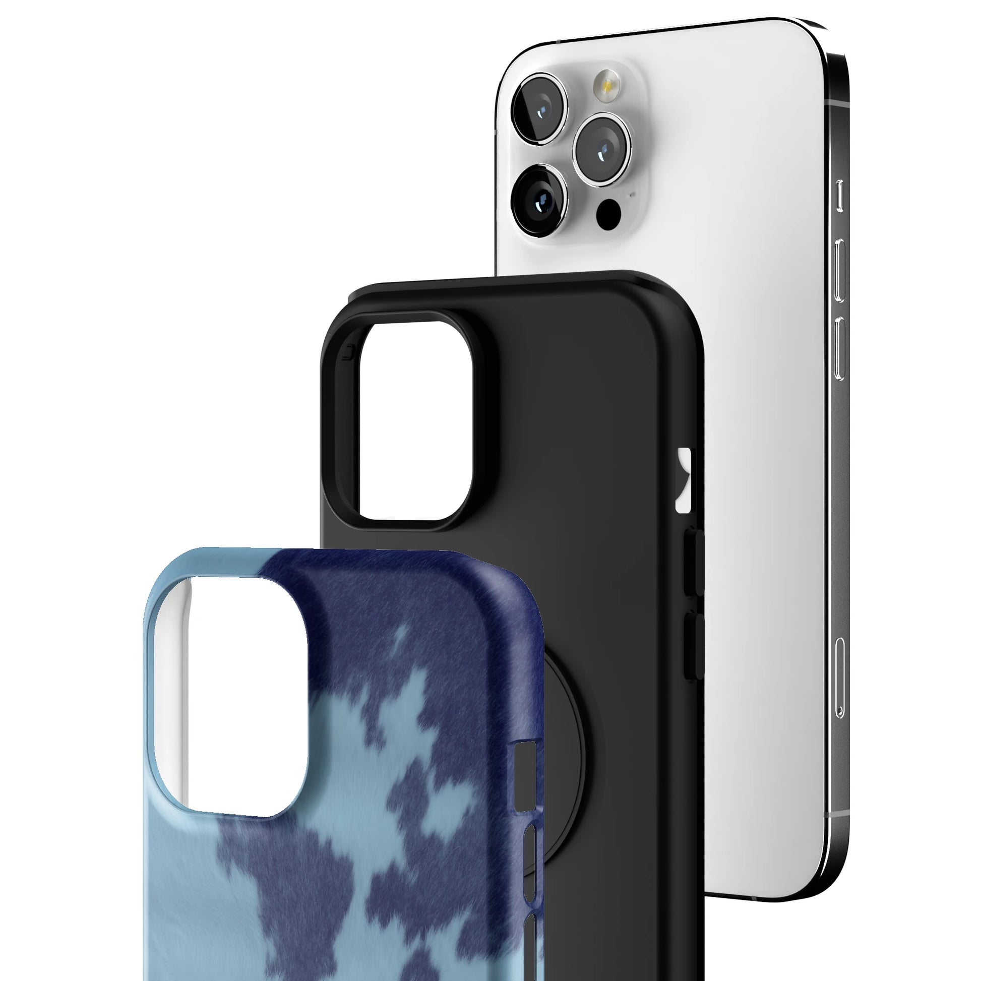 Blue Crow Print iPhone Case gallery - Iphone_12_Pro_Max_3