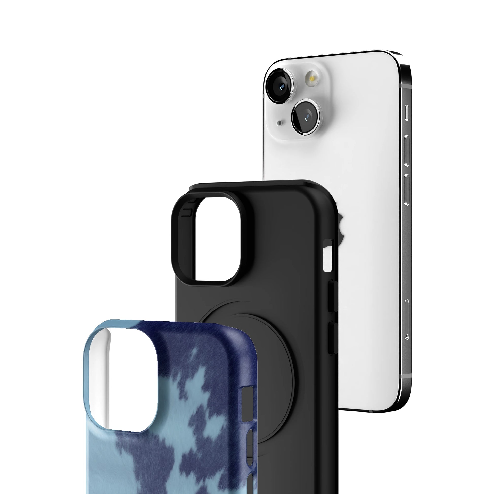 Blue Crow Print iPhone Case gallery - Iphone_13_Mini_Air_Plus_3