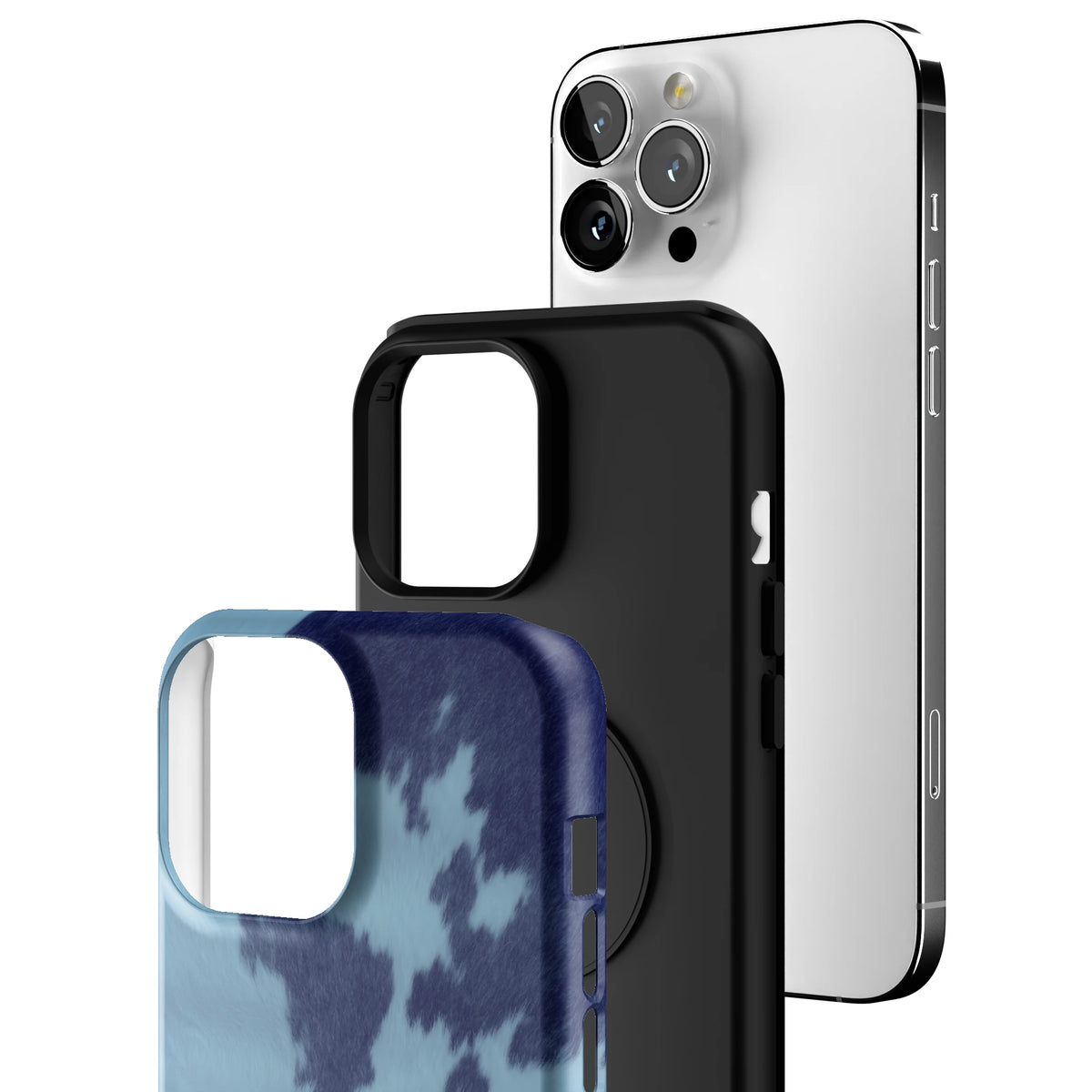 Blue Crow Print iPhone Case gallery - Iphone_13_Pro_Max_3