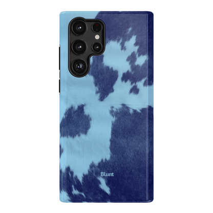Blue Crow Print Samsung Case - Blunt Cases