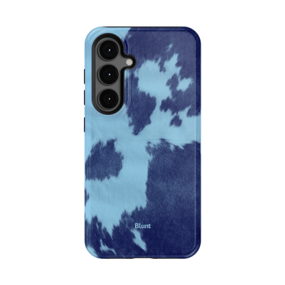 Blue Crow Print Samsung Case - Blunt Cases