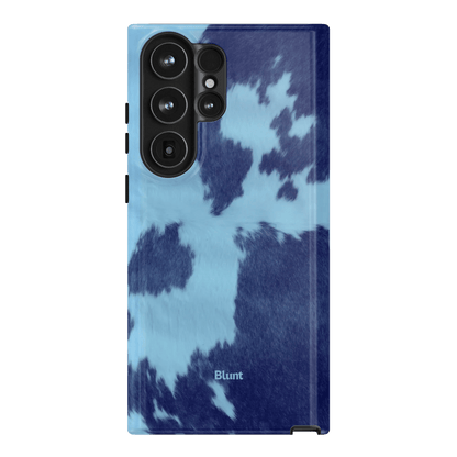 Blue Crow Print Samsung Case - Blunt Cases