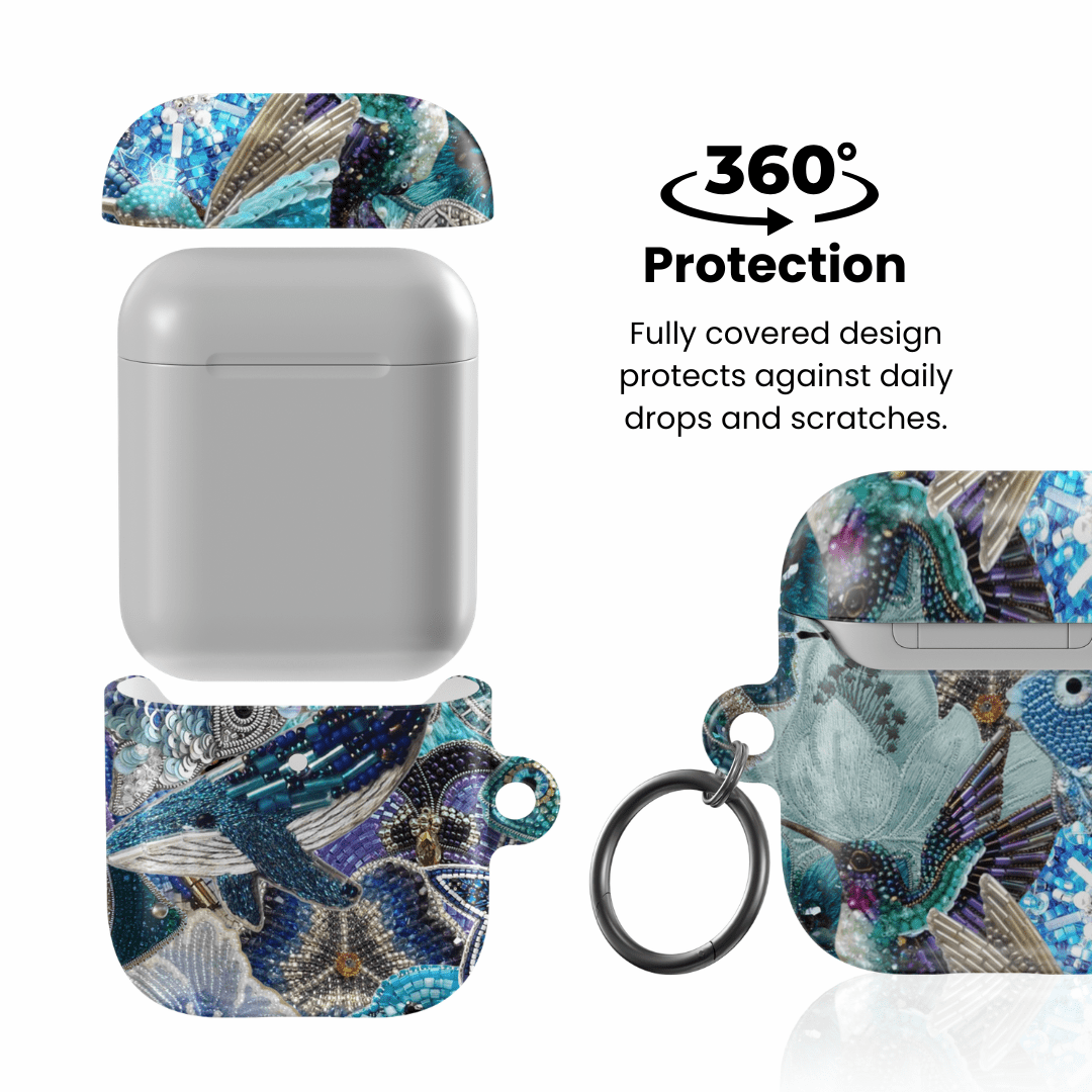 Blue Crush AirPod Case - Blunt Cases