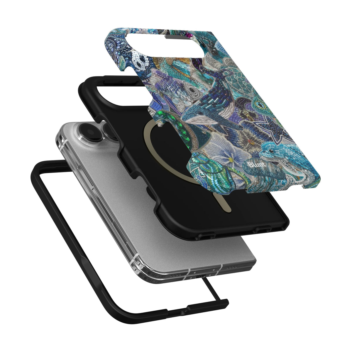 blue-crush-iphone-case iPhone 18 Duo case, view 6