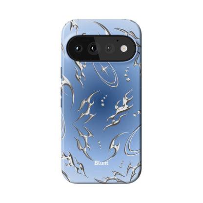 Blue Cyber Pixel Case - Blunt Cases