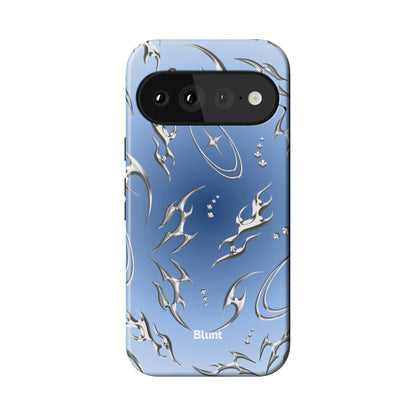 Blue Cyber Pixel Case - Blunt Cases