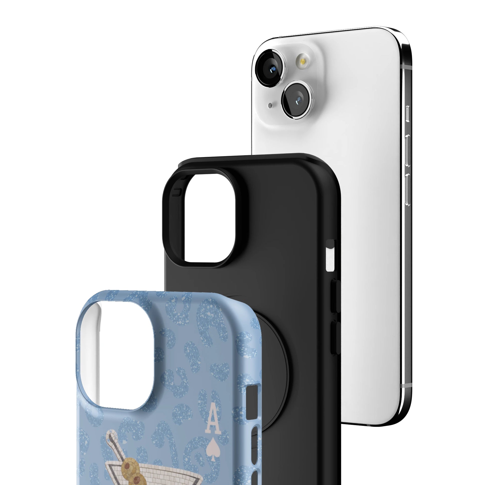 Blue Dirty Martini iPhone Case gallery - Iphone_15_Iphone_3