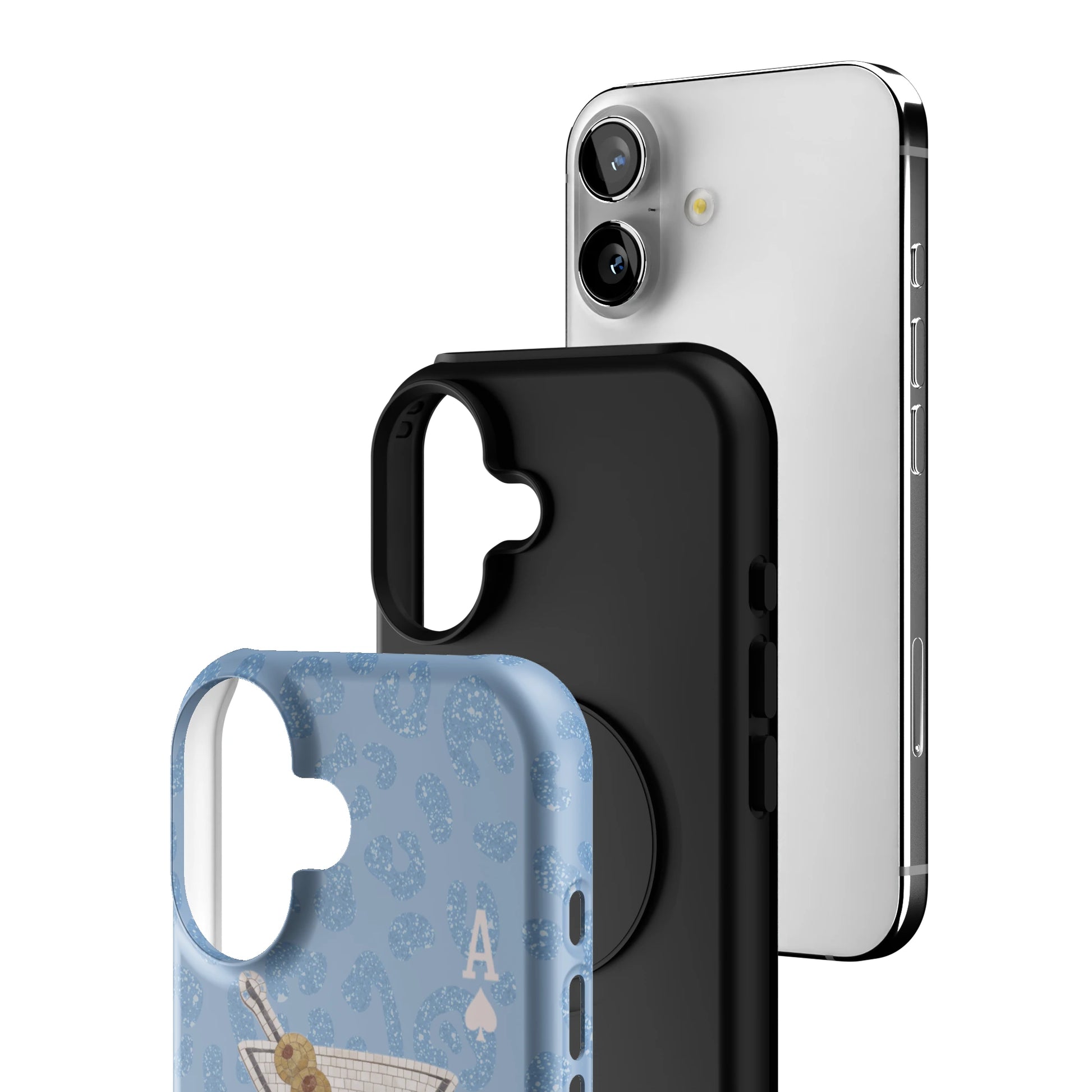 Blue Dirty Martini iPhone Case gallery - Iphone_16_Iphone_3
