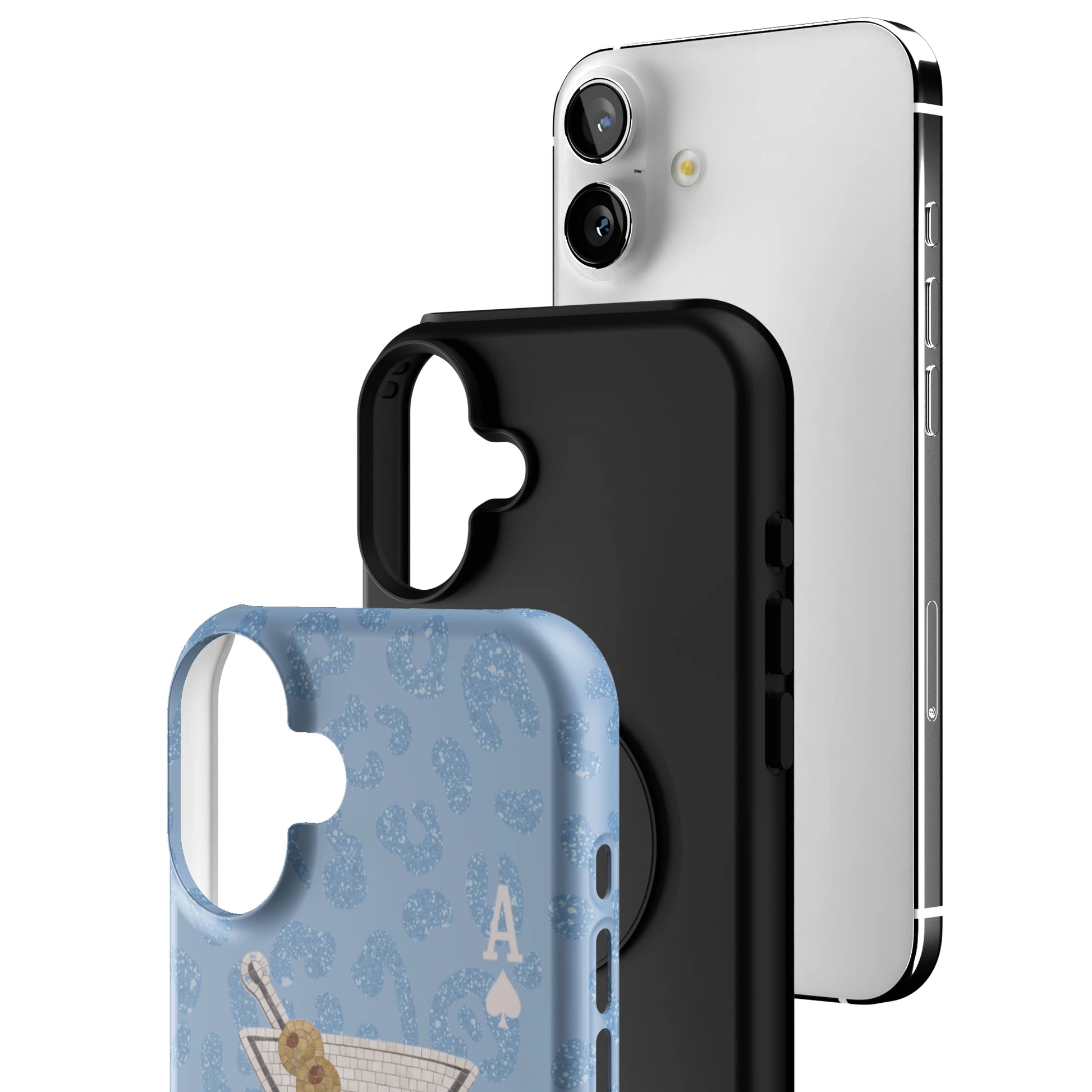 Blue Dirty Martini iPhone Case gallery - Iphone_16_Mini_Air_Plus_3