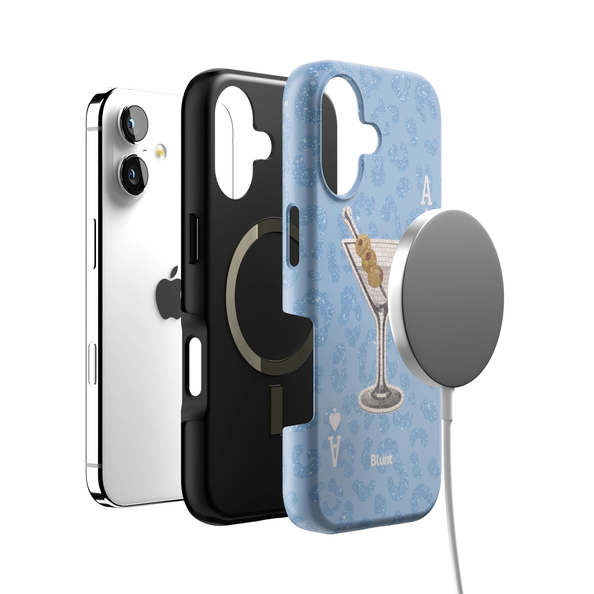 Blue Dirty Martini iPhone Case gallery - Iphone_17_Iphone_4