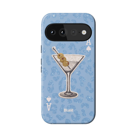 Blue Dirty Martini Pixel Case - Blunt Cases