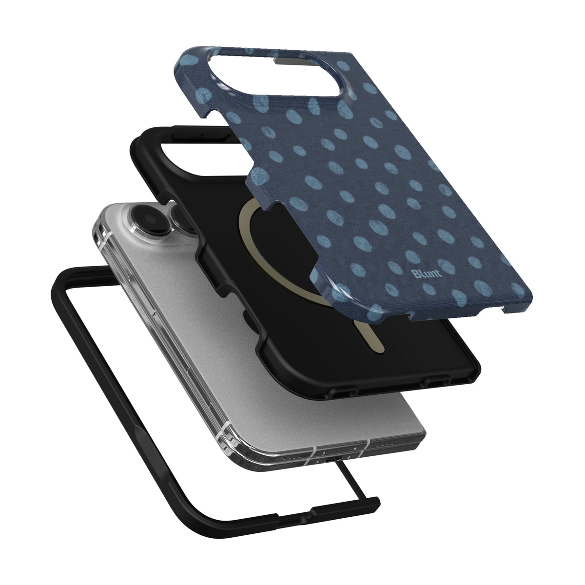 blue-dot-iphone-case iPhone 18 Duo case, view 6