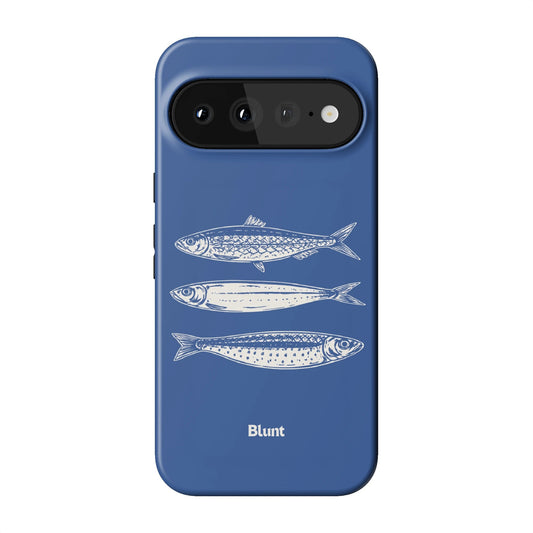 Blue Fins Pixel Case - Blunt Cases
