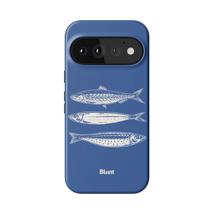 Blue Fins Pixel Case - Blunt Cases