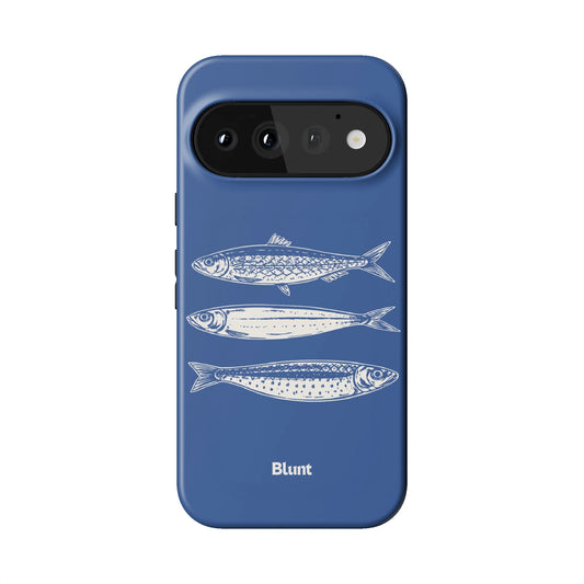 Blue Fins Pixel Case - Blunt Cases