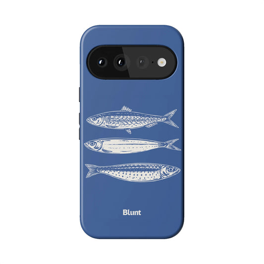 Blue Fins Pixel Case - Blunt Cases