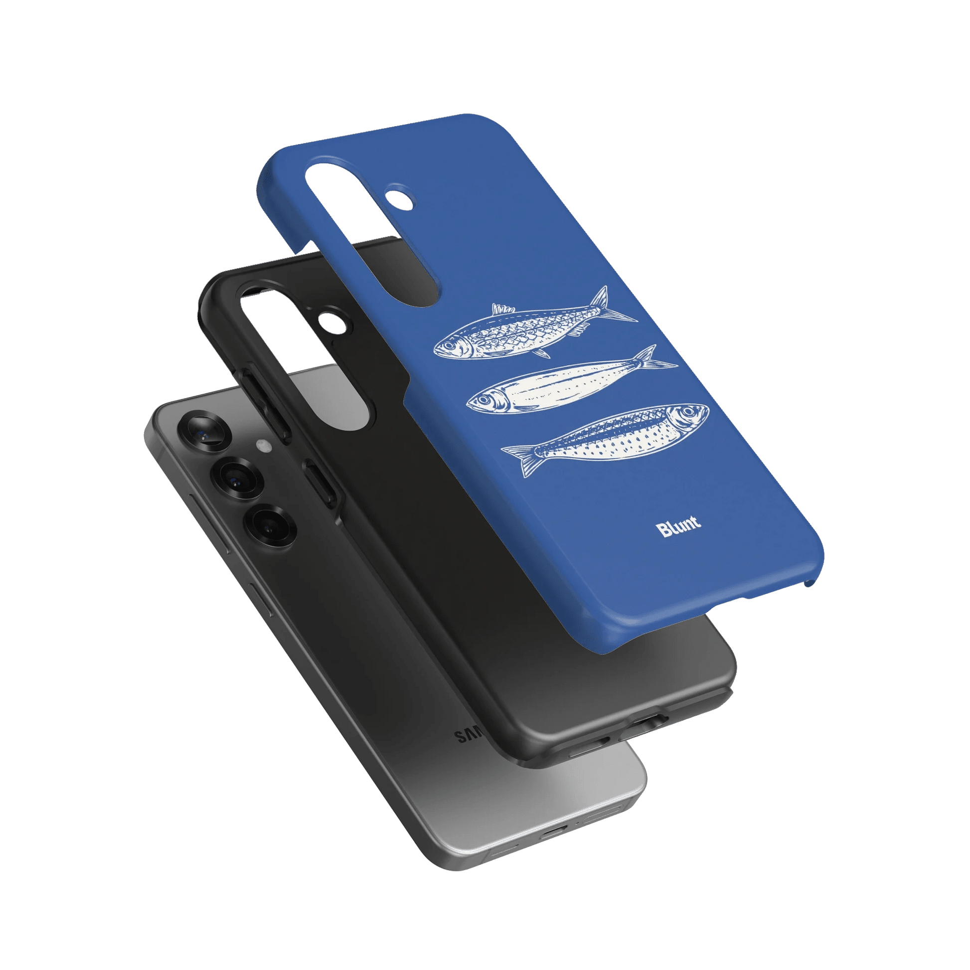 Blue Fins Samsung Case - Blunt Cases