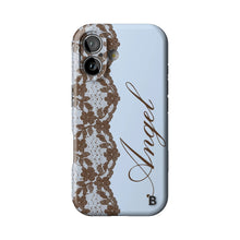 Blue Lace Angel Statement iPhone Case