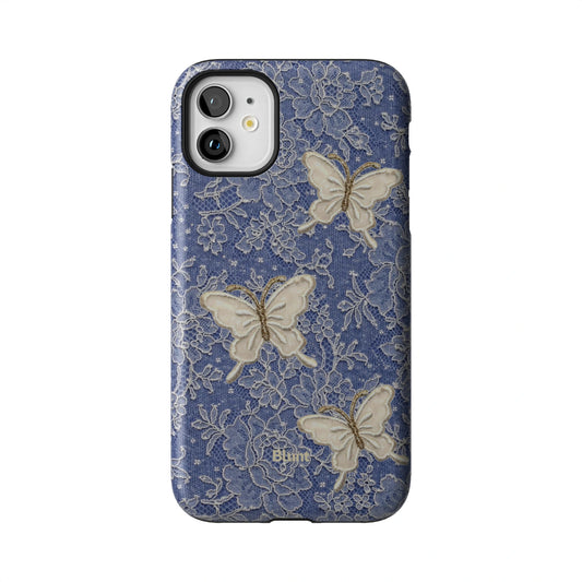 Blue Lace Butterfly iPhone Case gallery - Iphone_11_Iphone_1