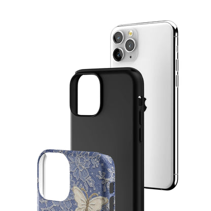 Blue Lace Butterfly iPhone Case gallery - Iphone_11_Pro_3