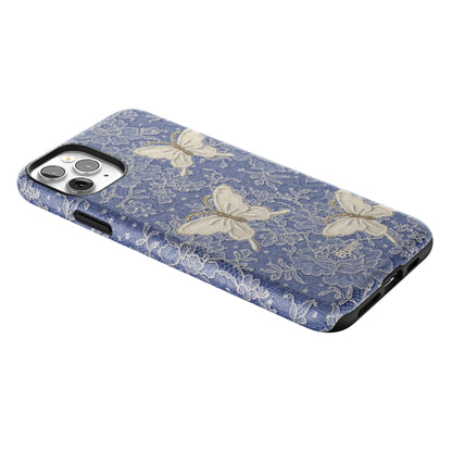 Blue Lace Butterfly iPhone Case gallery - Iphone_11_Pro_Max_2