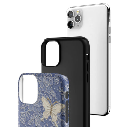 Blue Lace Butterfly iPhone Case gallery - Iphone_11_Pro_Max_3