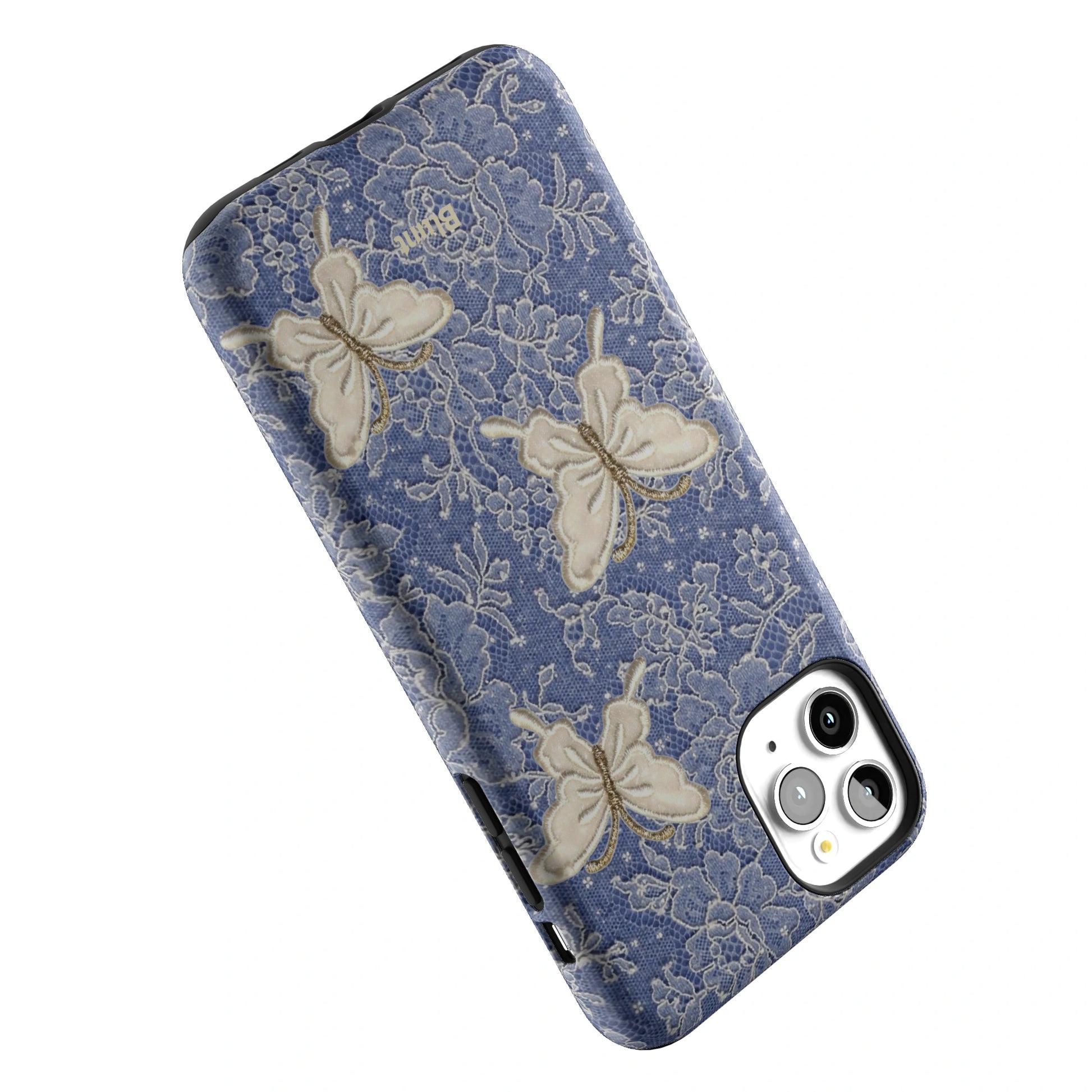 Blue Lace Butterfly iPhone Case gallery - Iphone_11_Pro_Max_5