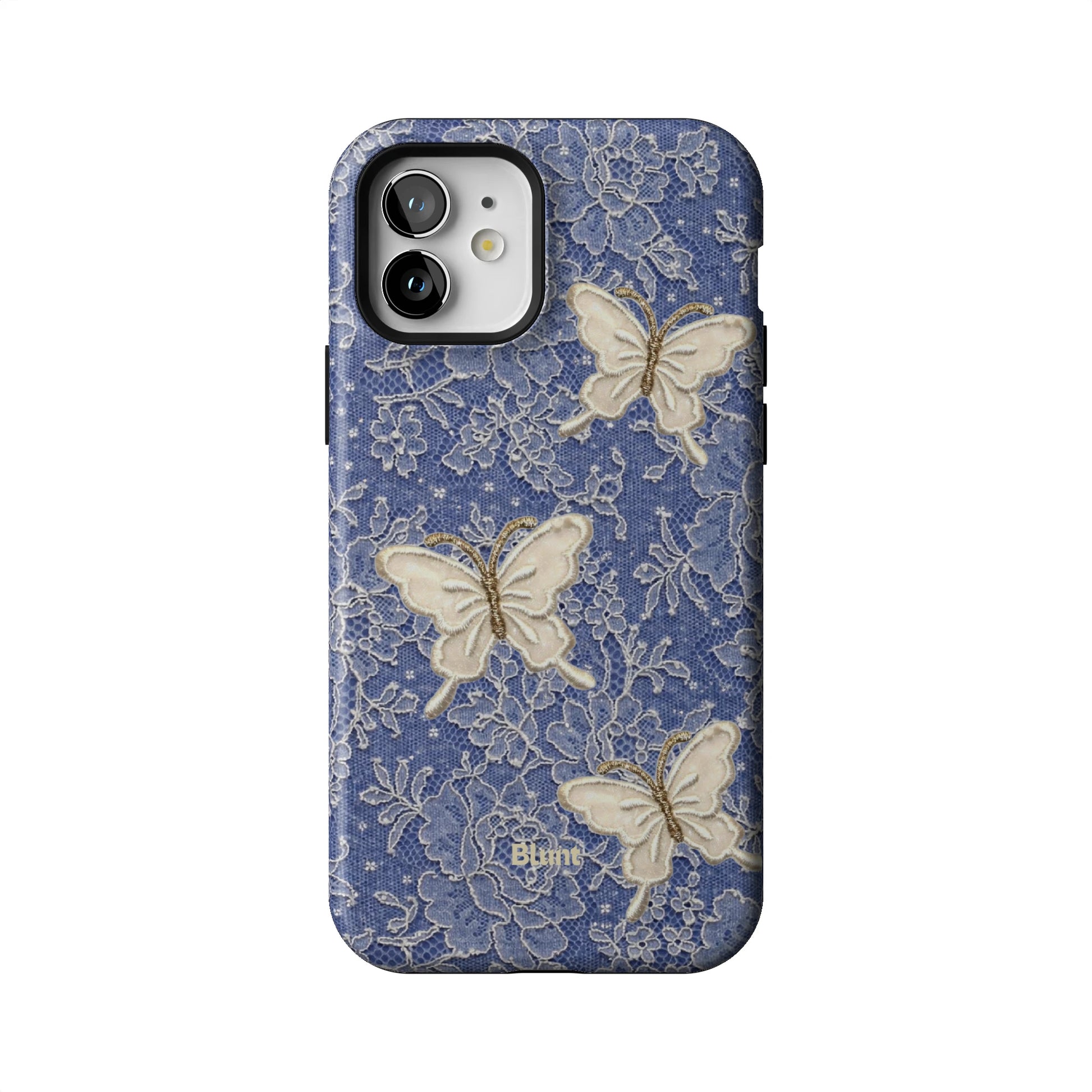 Blue Lace Butterfly iPhone Case gallery - Iphone_12_Iphone_1