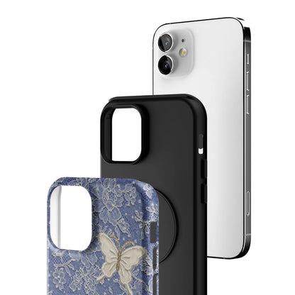 Blue Lace Butterfly iPhone Case gallery - Iphone_12_Iphone_3