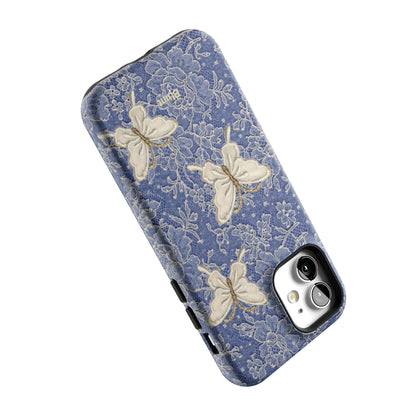 Blue Lace Butterfly iPhone Case gallery - Iphone_12_Iphone_5