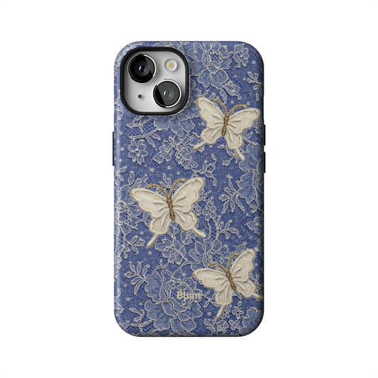 Blue Lace Butterfly iPhone Case gallery - Iphone_14_Iphone_1
